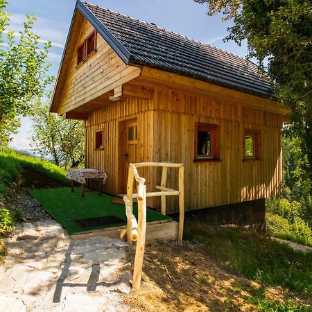 Wooden Chalet - Homestead Vrhovc Zelezniki Exteriör bild